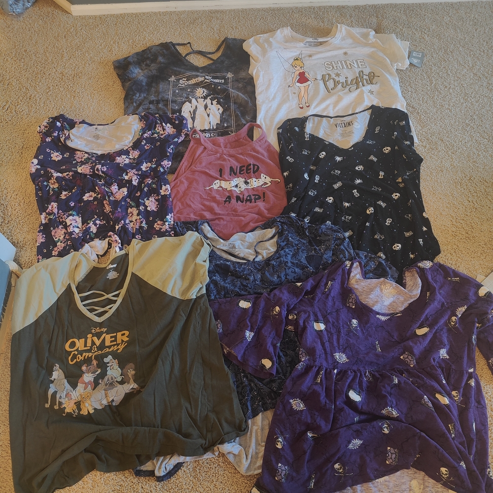 Assorted Graphic and Floral Tops